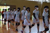 選手入場男子バレー部