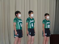 新人大会壮行式３