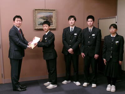 能登募金引渡し