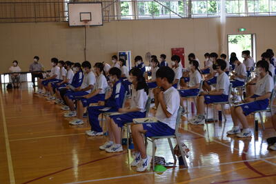 高校説明会の様子